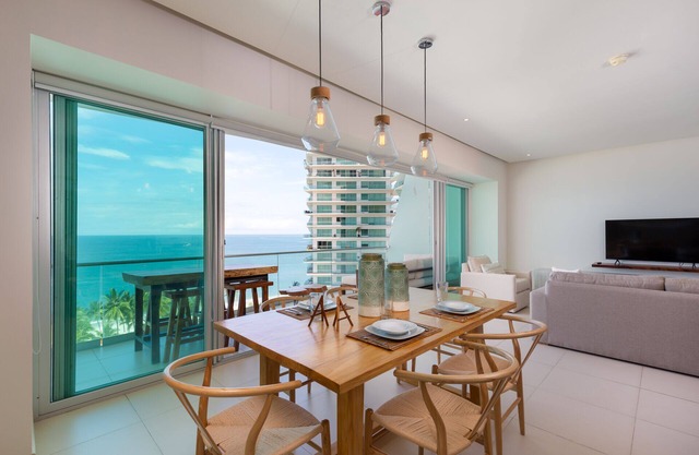 Stunning beachfront condo with AMAZING views! 2 Bedroom+den, 3 Bathrooms