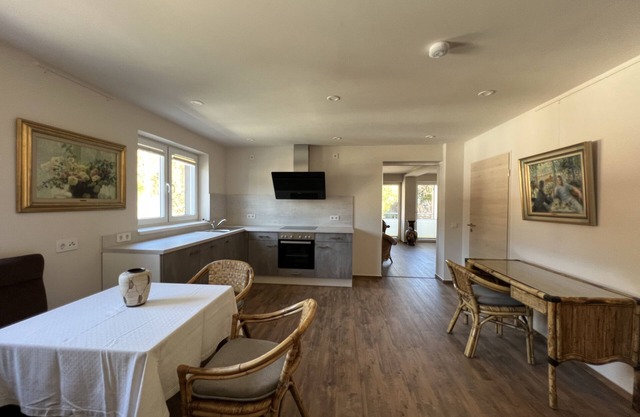 Stylish vacation apartment with river view