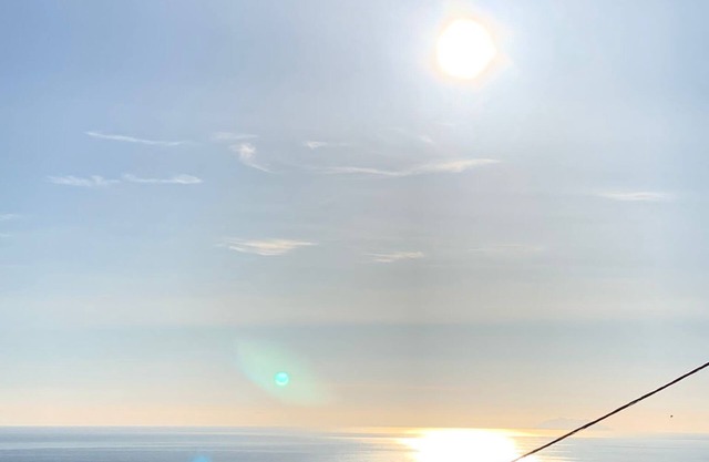 Sunrise over the sea