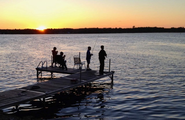 #Sunset Beginnings on the TrentSevern w/boathouse suite