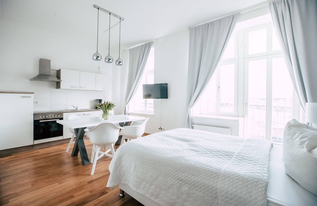 Superior 2-zimmer-appartement mit Wohnküche - Luga Homes - Stadthaus