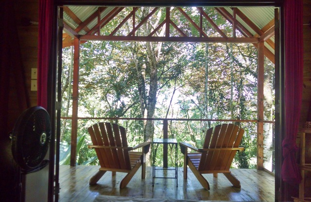 Surf Break At Paunch: Enjoy The Surf And Tree House Views In Our Tree Cabin
