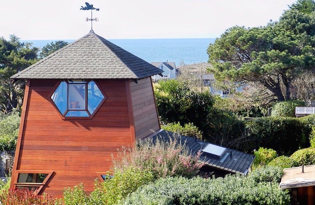 Sweeping ocean views nestled in exquisite private garden