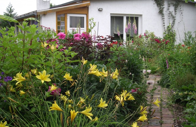 Tastefully furnished house with large garden