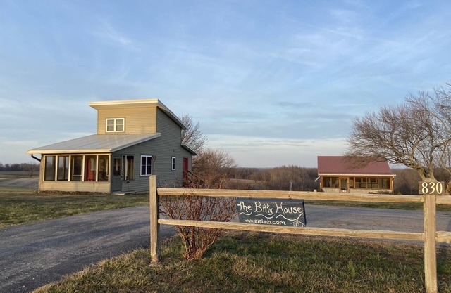 The Bitty House One, next to a winery!