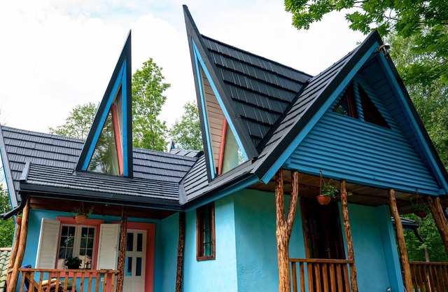 The Blue House - Transylvania, Apuseni Mountains