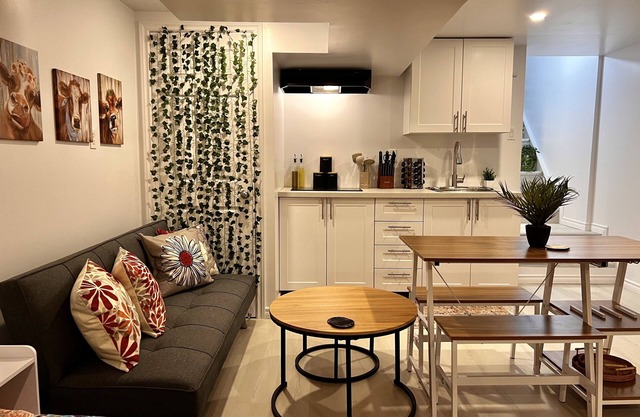 The Boho Oasis: Luxurious Studio Apartment, Quiet Court, Close to All Amenities!