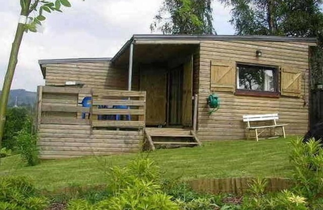 The charm of a wooden chalet with a magnificent view, not far from Spa