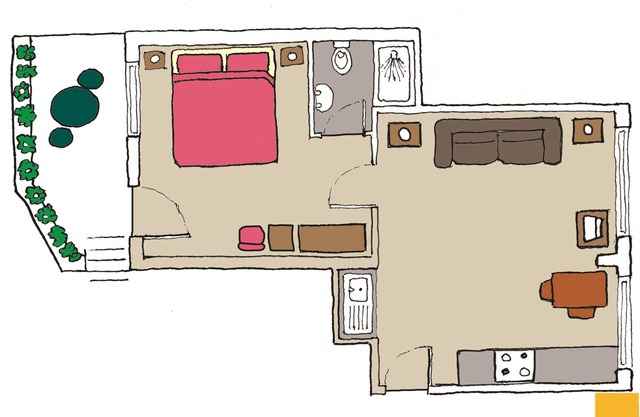 The Den ground floor apartment