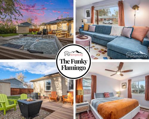 The Funky Flamingo Hot Tub Bbq Fire Pit