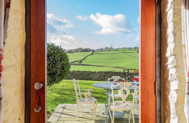 The Manger, Perched in an elevated position within the Blackdown Hills National Landscape.