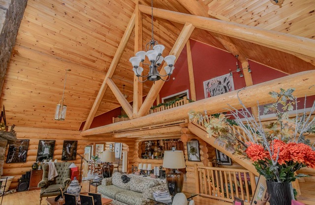 The Perfect Vermont Real Log Cabin House.