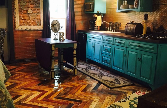 The Relic is located behind a 1920s home in a historic district of Amarillo.