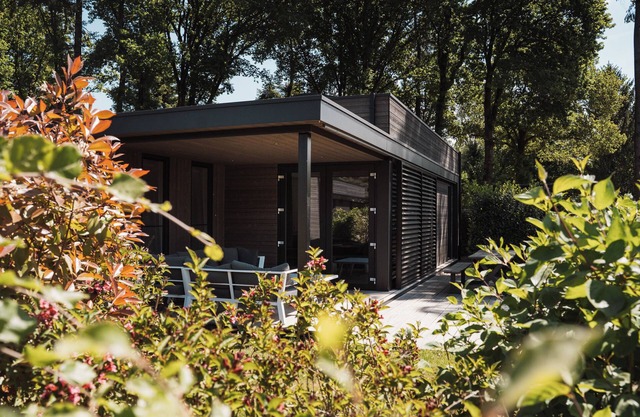 This amazing Eco-Lodge designed by an architect is highly luxurious and completely furnished for six persons.