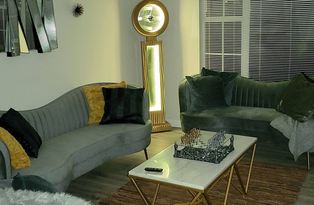 This is a peaceful and relaxing apartment to away from home