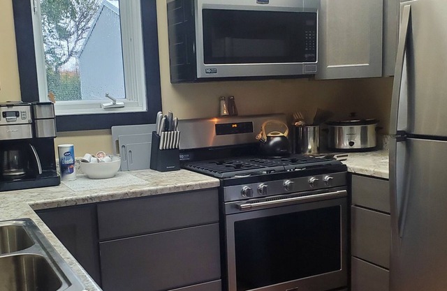 Tin-Can Cabin is a cozy get-away destination for hunting or small town ventures