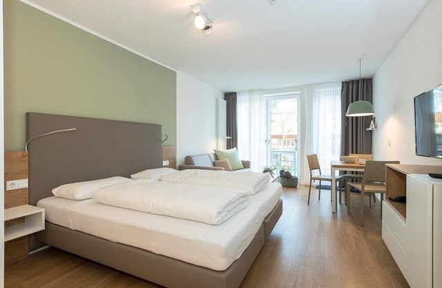 Tolles, Strandnahes Apartment mit Sonniger Süd-terrasse und Saunabereich im Haus