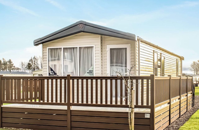 Two bedroom, spacious caravan.