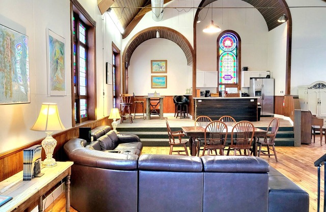 Unique stay! Renovated historic church.