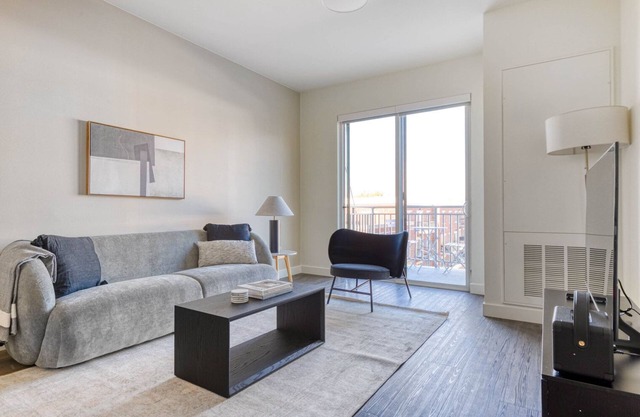 Upscale Elmhurst 1BR w/Lounge, Pool & Gym nr Metra, by Blueground