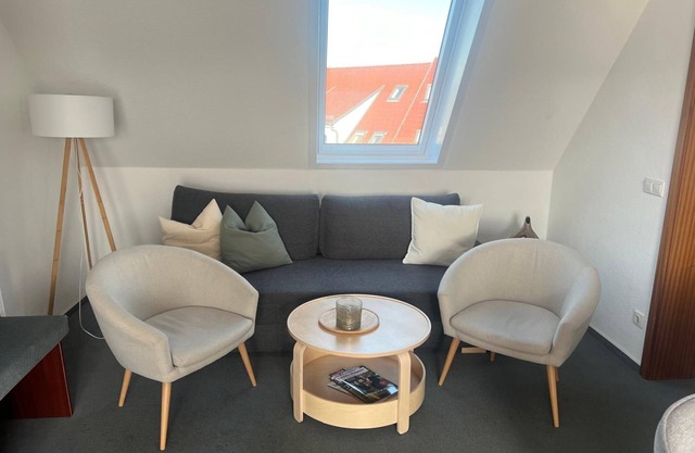 Vacation apartment, WC/shower - Pension am Markt