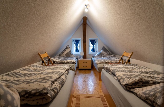 Vacation apartment Kiebitz - Thatched plank house Zum Heuschober