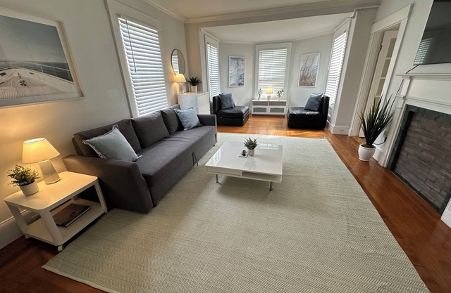 Very Cool 2 bed/1 bath/Pullout Sofa (sleeps 6)/Dog Friendly Apartment on Historic Spring St.