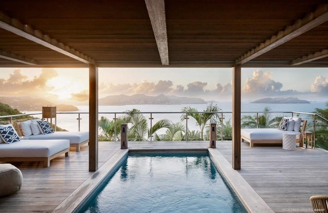 Villa Coco Loco | Ocean View - Located in Beautiful Pointe Milou with Private Pool