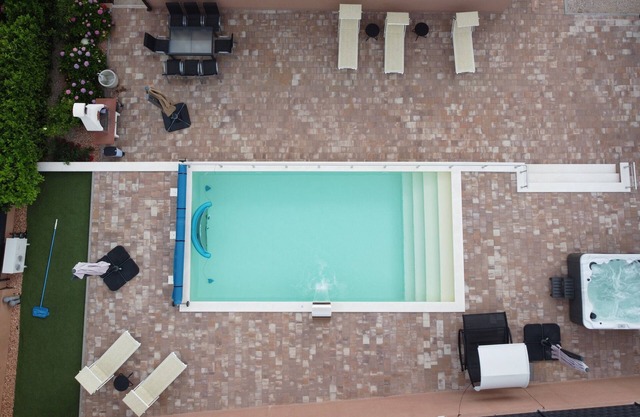 Villa Dalmatian with heated pool and whirlpool.