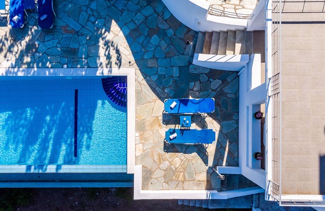 Villa Pasifika Glossa with Swimming Pool And Extraordinary Views