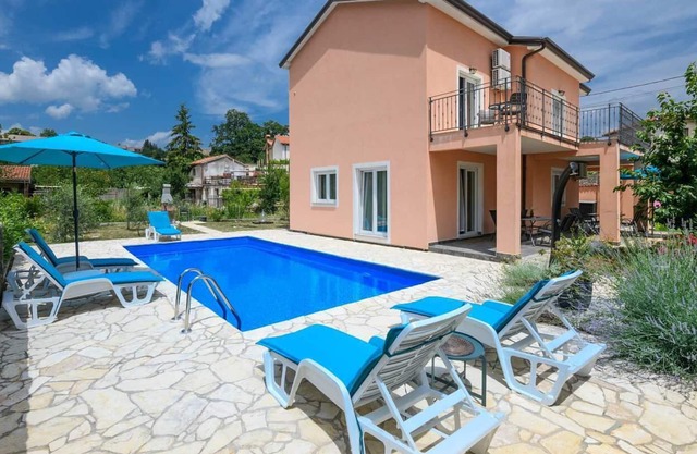 Villa Slava with swimming pool in Matulji, Opatija