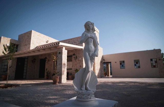 Villa Stratos Corfu-New stone modern Villa with private pool and hot tub.