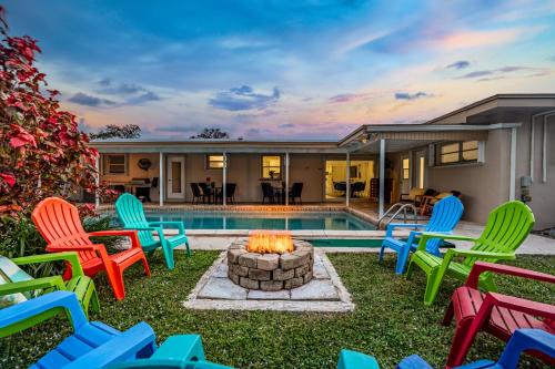 Villa W Pool & Arcade Near Beach Miami Dolphins