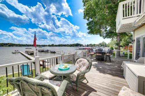 Waterfront Clarklake Escape - Deck, Dock and Views