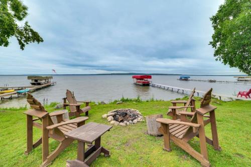 Waterfront Cottage with Dock on Burt Lake!