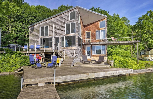 Waterfront DeRuyter Home w/Private Dock!