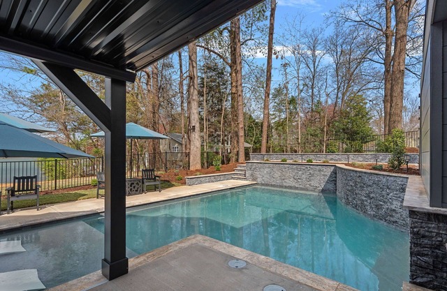 Waterfront Lake Norman Home w/New Pool & Spa, Sleeps 14 with 6 king beds +