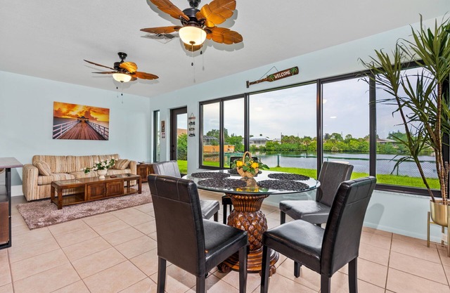 Waterfront Villa at Warm Mineral Springs
