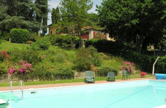 Wonderful private villa for 16 guests with WIFI, private pool, TV, patio and panoramic view