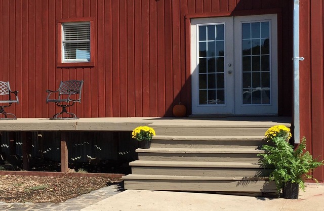 Wonderfully remodeled turn of the century farmhouse overlooking the lake at Working Ranch