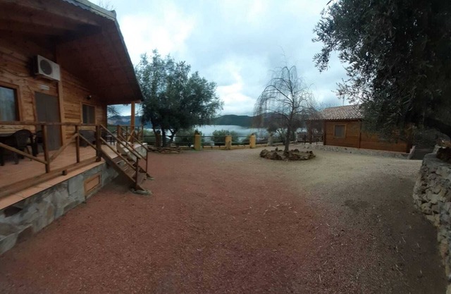 wooden cabin in the sierra del segura