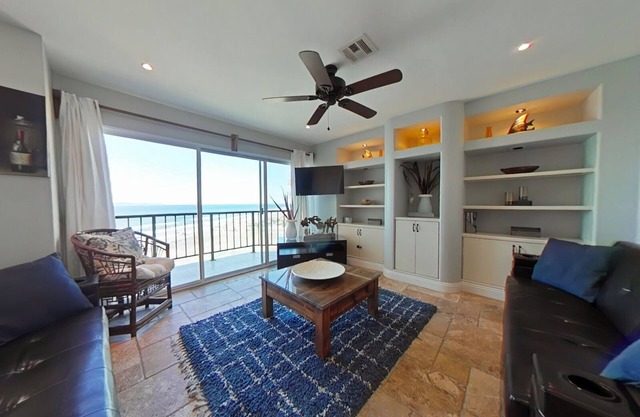 Wow! What a View! Down Town Oceanfront Condo, Very Safe! Direct beach Access!