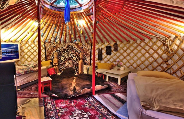 Yurt in Bavaria - spiritual journey to the Celtic land