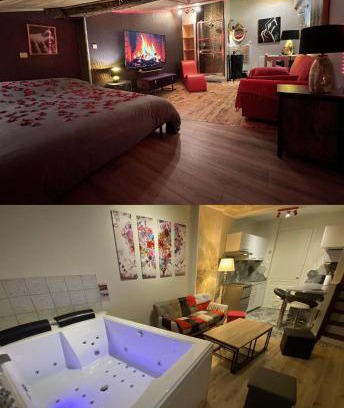 Montluel Bed & Breakfast | À HOME LOVE-SPA, le plus luxueux parmi nos 2 établissements