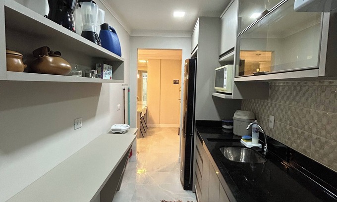 Barra Sul RV Rental | 1 bedroom apartment, on the seafront block. Accommodates up to 4 people.