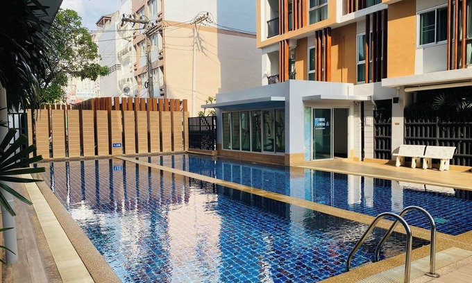 Udon Thani Apartment | 1 Double bedroom Swimming pool Apartment for Rent in UdonThani With Gym Laundry