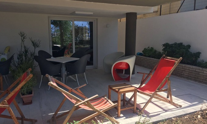 Alcamo Marina Apartment | 1) HOLIDAY HOME ON THE BEACH, CENTRAL AREA, WI-FI, AIR CONDITIONING, PARKING SPACE