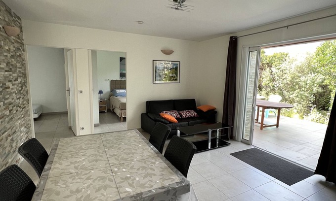 Lecci House | 1 km from the Bay of St Cyprien 60 m² air-conditioned villa