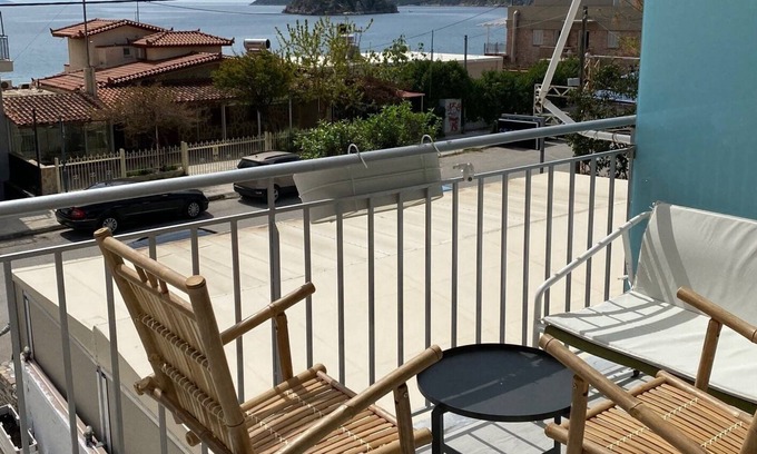 Tolo Apartment | 10 meters from the sea, fully renovated apartment, all comfort