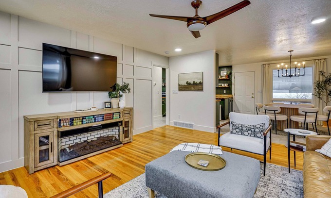 Pleasant View Apartment | 10 Mi to Nordic Valley: Ogden Escape w/Patio